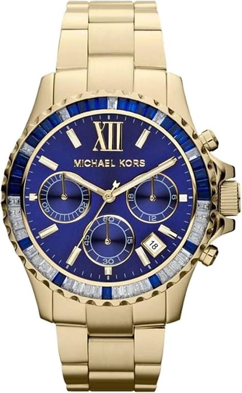 michael kors mens golden everest chronograph watch mk5754|Michael Kors Everest gold.